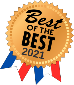 2021 – We Were Voted Best Of The Best!